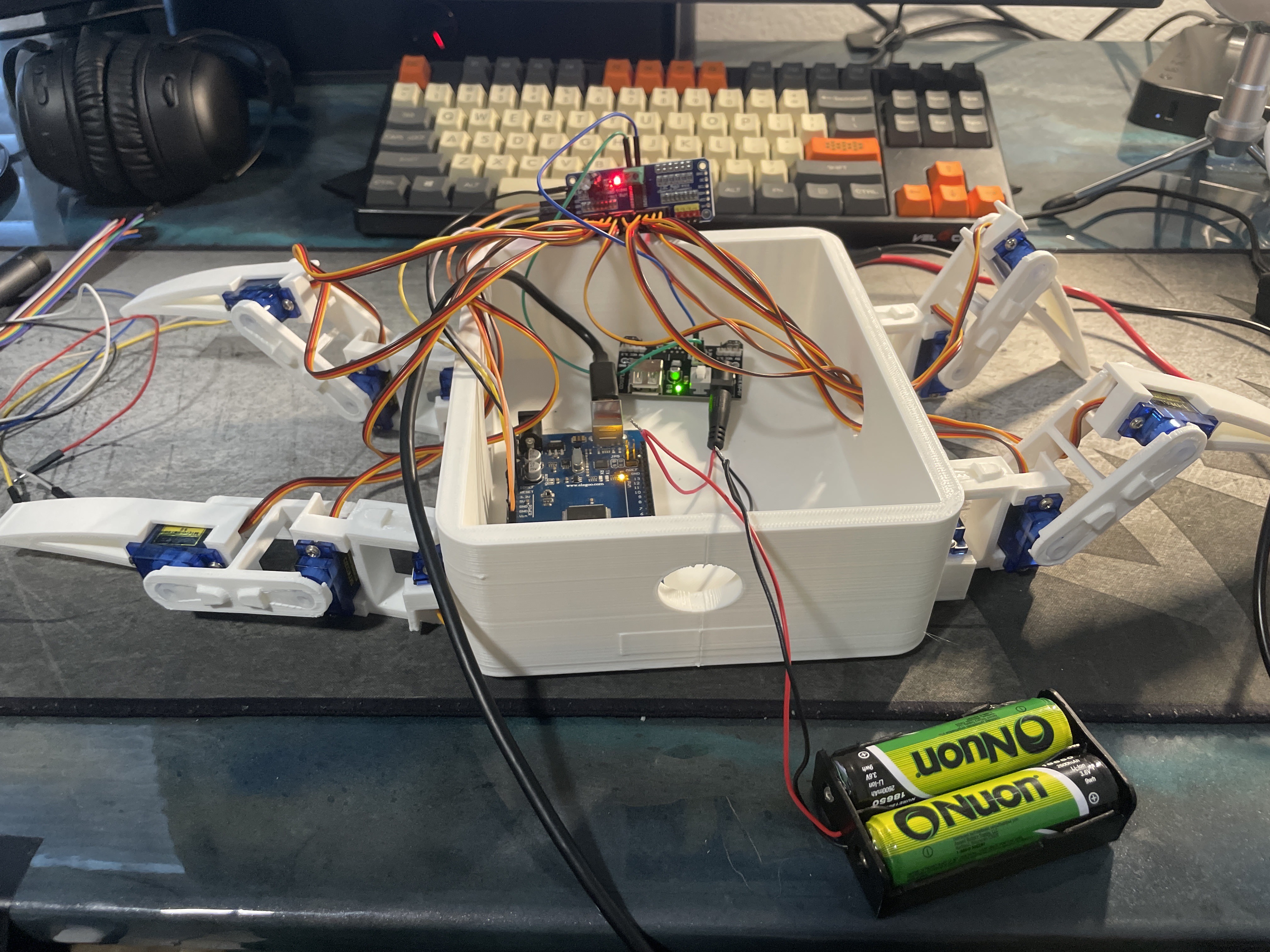 Robot build process